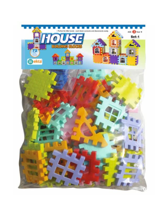 House Building Blocks Toys Perfects For Little Hands – Windows Block ...
