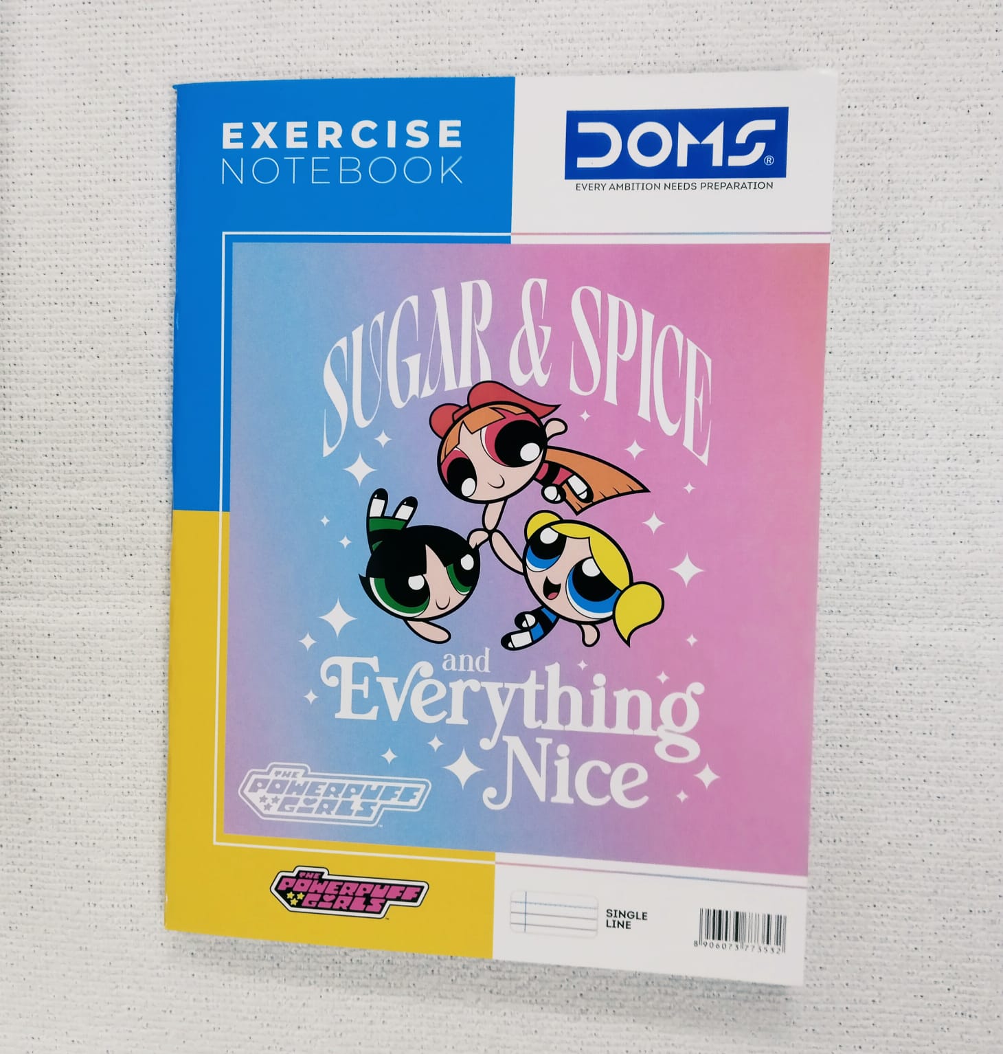 Dom's Notebook Ruled Pages Students School Combo Offer, 1 Doms 172 pages single line notebook, 1 ...